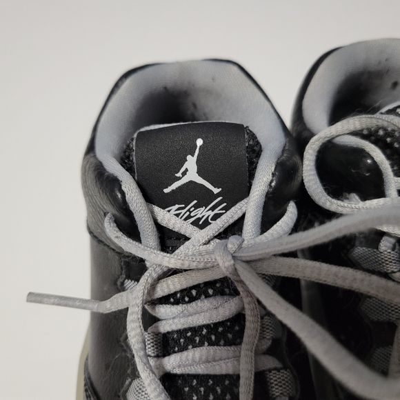 Nike Air Jordan Flight Origin 2 Toddler Size 9C Black, White, and Wolf Grey - Picture 6 of 10
